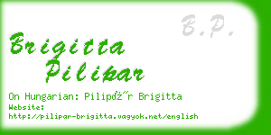 brigitta pilipar business card
